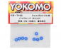 Preview: Yokomo High Grade Silicone Shock O-Ring Set (Blue) (8)