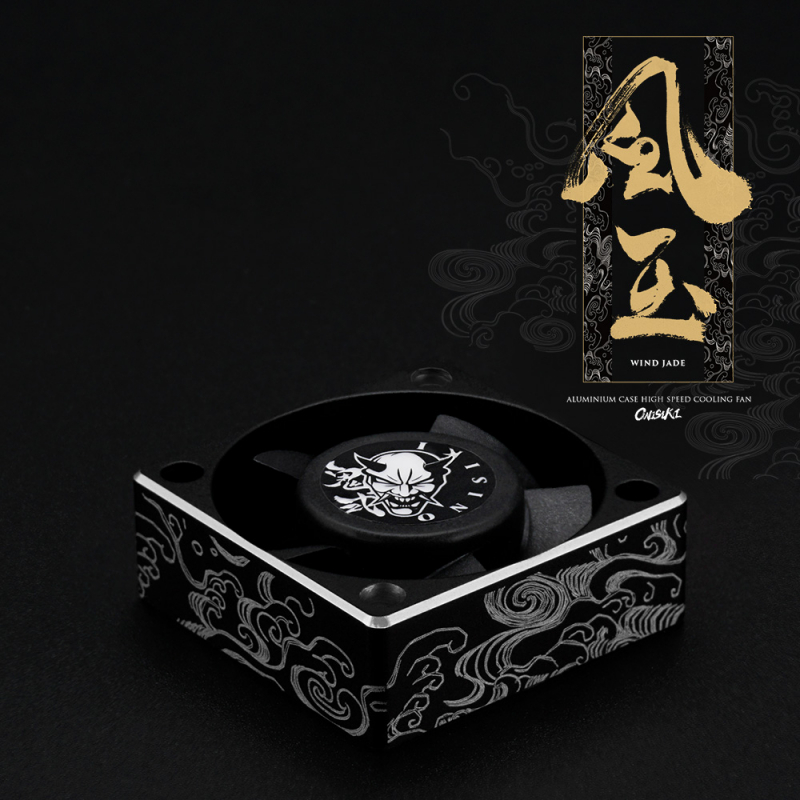 Preview: Onisiki Wind Jade Aluminium High Speed Cooling Fan 30x30x10mm