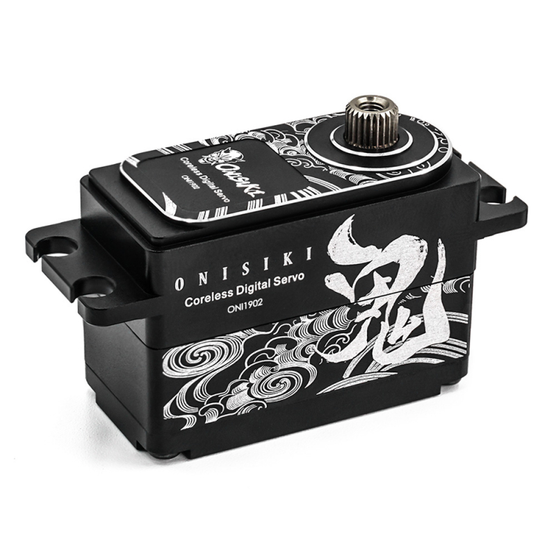 Onisiki Full Aluminum Case Low Profile Coreless Digital Servo For Drift Car