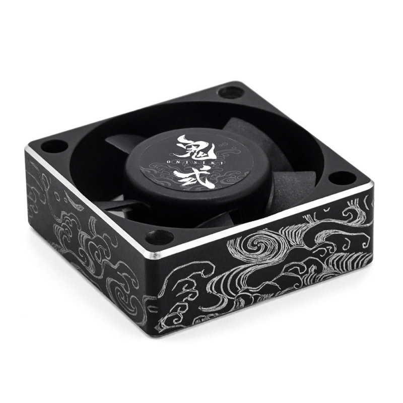 Preview: Onisiki Wind Jade Aluminium Gehäuse 30mm High Speed Cooling Fan