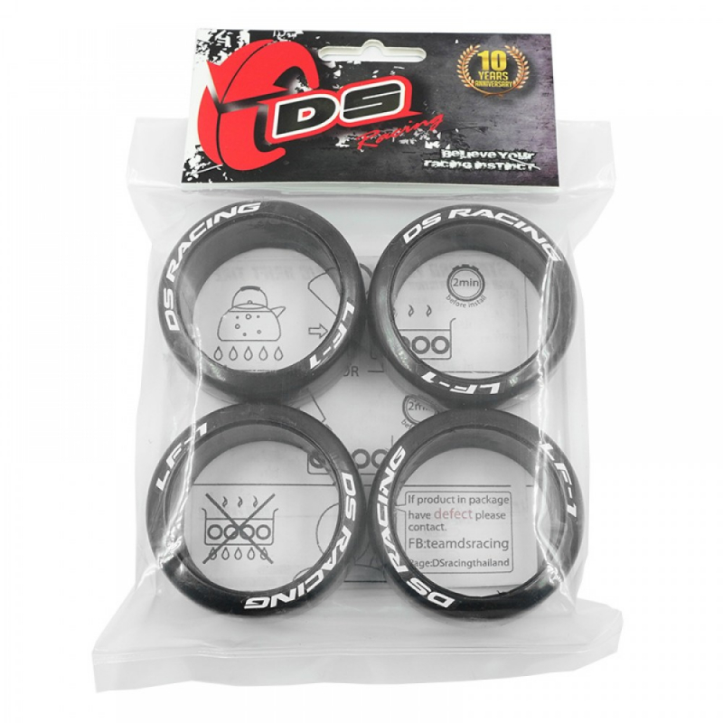 DS Racing Mini M LF-1 Drift Tires (4) for Tamiya M-Chassis