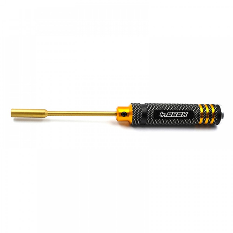 Yeah Racing Aluminum Nut Driver 4.0 Black/Gold