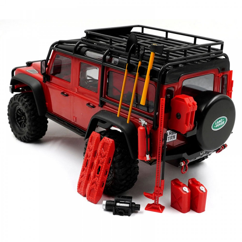 Rock Crawler Zubehör Combo Set für 1/18 1/16 RC (passend für TRX-4M)