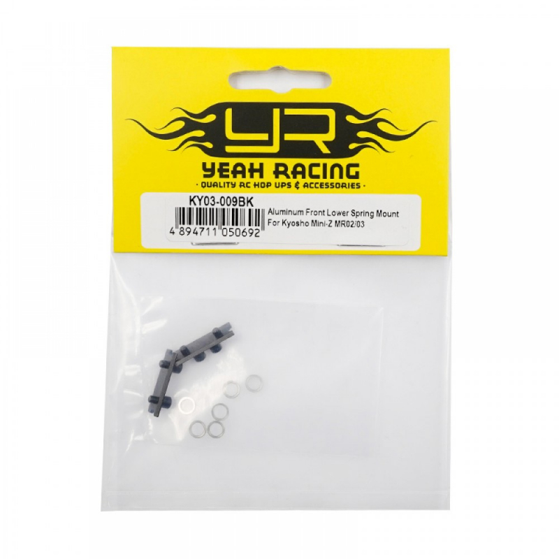 Yeah Racing Vordere untere Federhalterung aus Aluminium für Kyosho Mini-Z MR03