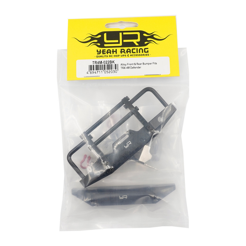 Alloy Front & Rear Bumper Fits TRX-4M Defender