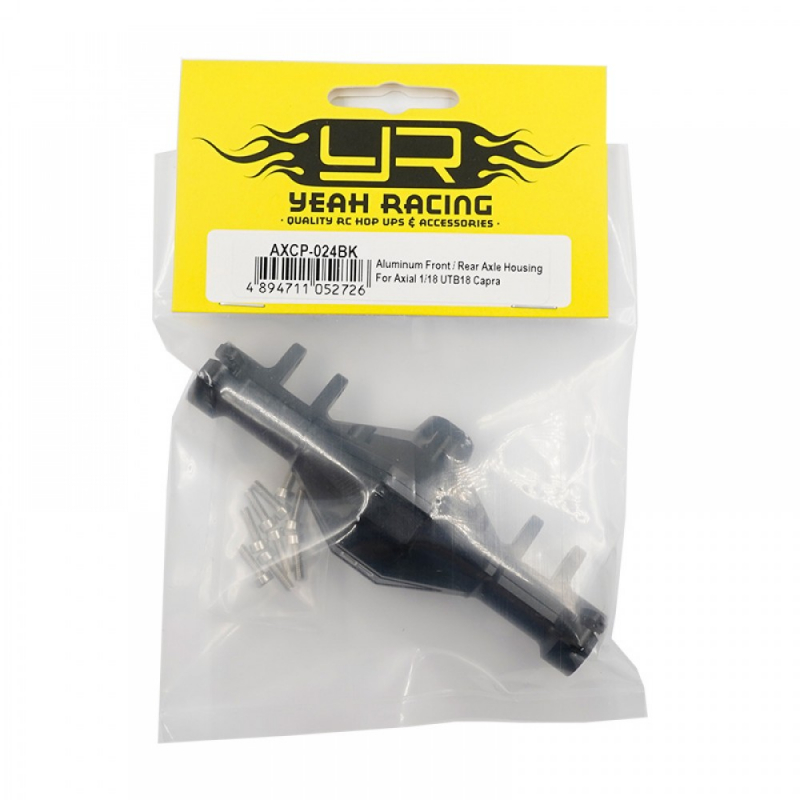 Yeah Racing Aluminium-Vorder- oder Hinterachsgehäuse für Axial 1/18 UTB18 Capra (1)