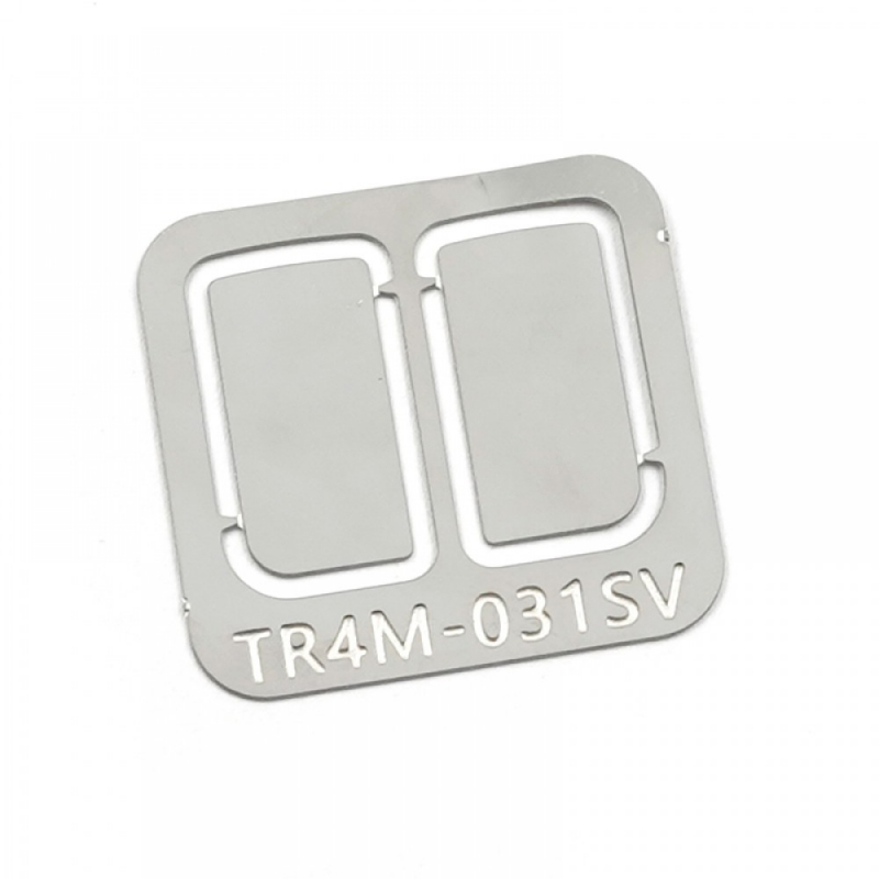 Side-View Reflective Mirror Plate fits Traxxas 1/18 TRX-4M Defender