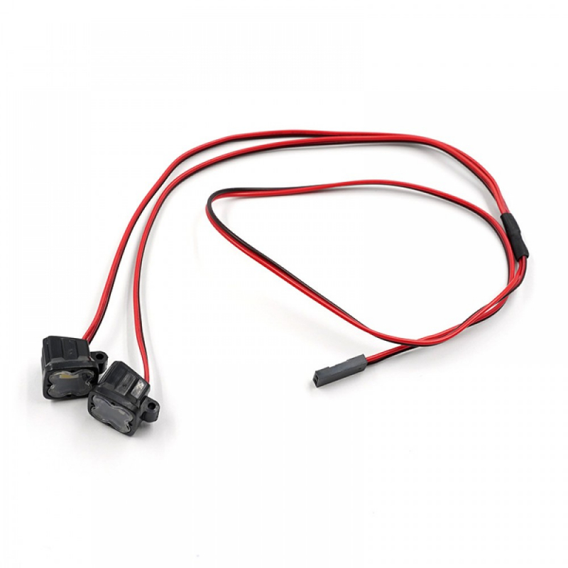 Preview: Xtra Speed Scheinwerfer Spotlights 2 Stück Typ A (5–8V) für 1/10 RC Crawler