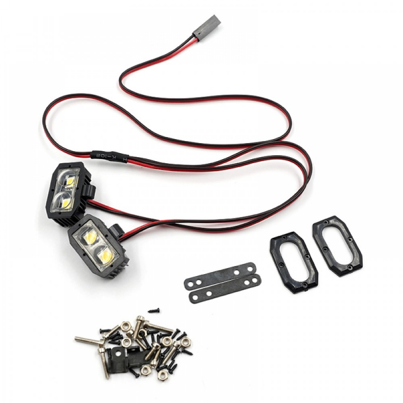 Xtra Speed Scheinwerfer Spotlights 2 Stück Typ B (5–8V) für 1/10 RC Crawler