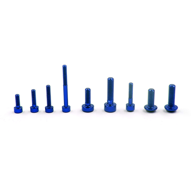 Yeah Racing Aluminium Screws Set For Futaba 10PX (Blue)