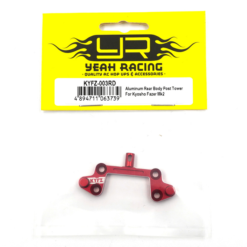 Yeah Racing Aluminum Rear Body Post Tower For Kyosho 1/10 Fazer Mk2