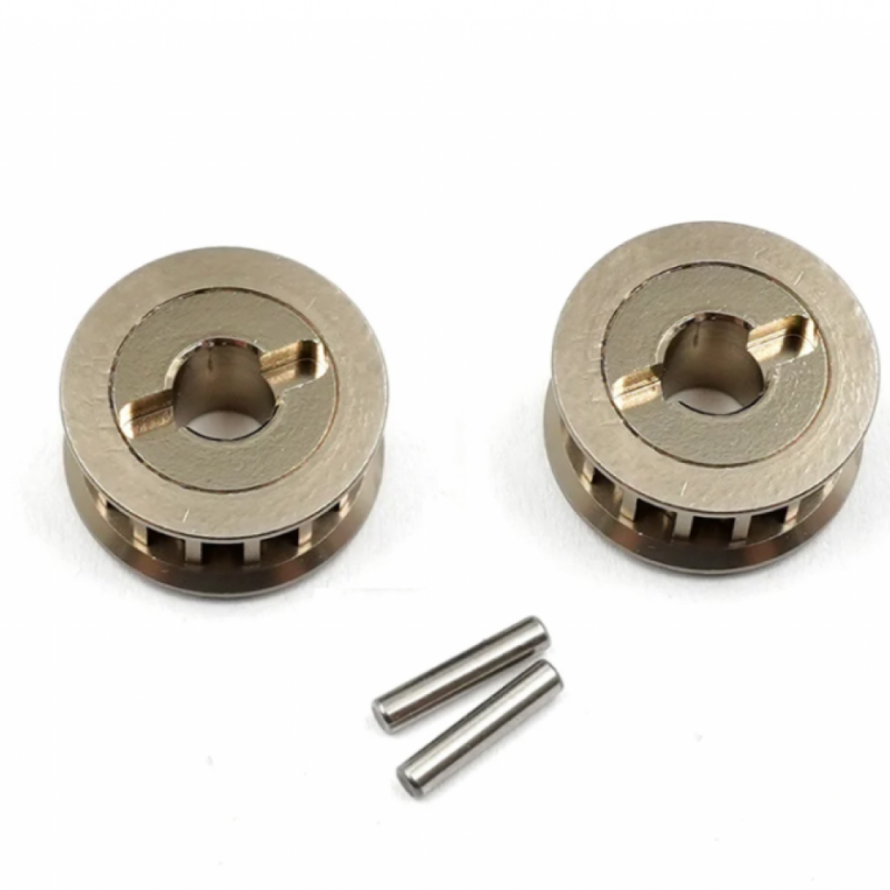 Yeah Racing Aluminum Pulley 2pcs For Yokomo 870C Super Dog Fighter YZ10 2023