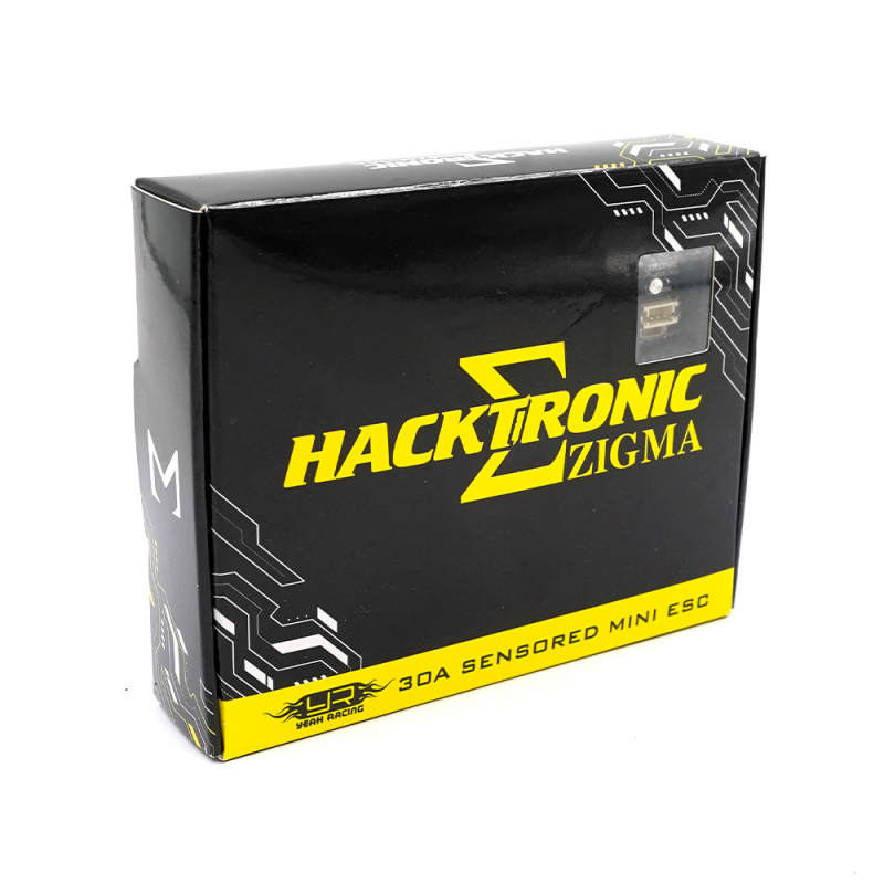 Yeah Racing Hacktronic Zigma 30A Sensored Brushless Regler mit Programmkarte für 1/27 1/24