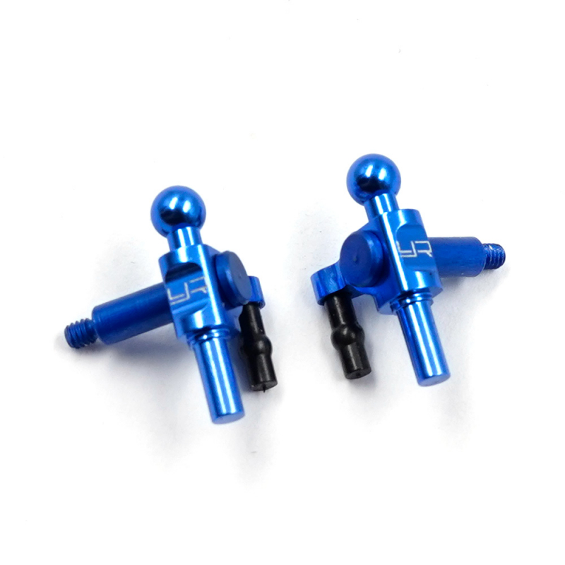 Yeah Racing Aluminium 7075 Knuckles 0 Camber blau fü Kyosho Mini-Z MR-04