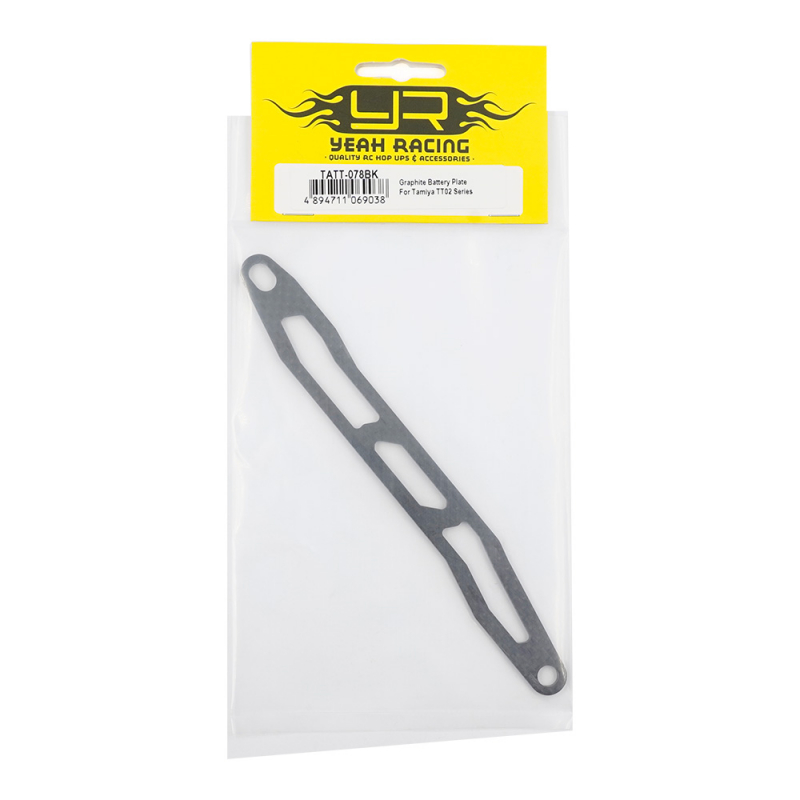 Yeah Racing Graphite Battery Plate For Tamiya TT02 Series