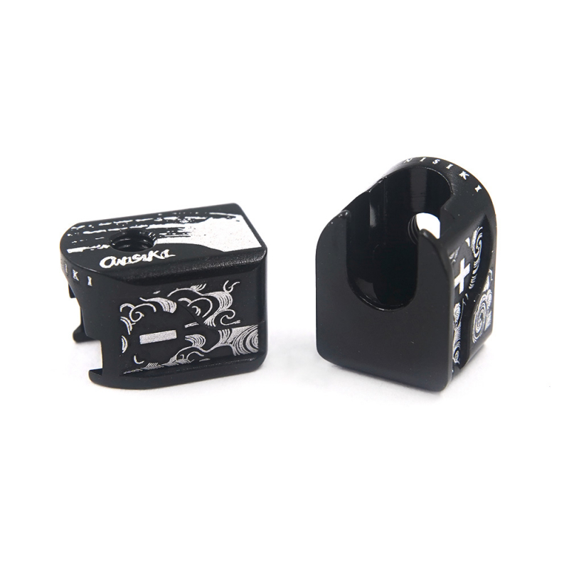 Onisiki Aluminium Grips Connector 5mm 2 Stück