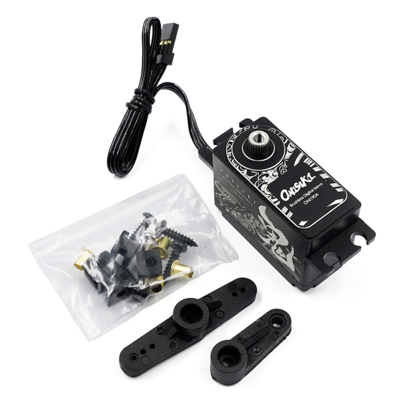 Onisiki Aluminiumgehäuse Low Profile Brushless HV Servo für 1/10 Drift Car