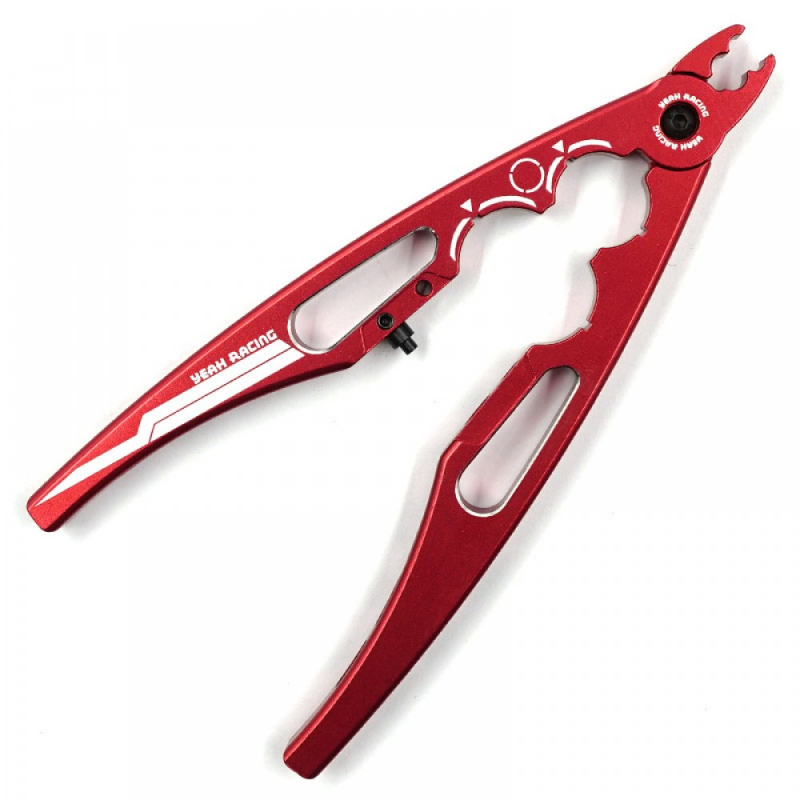 Yeah Racing Aluminium Multifunktionszange Rot für Dämpfer und Spurstangen