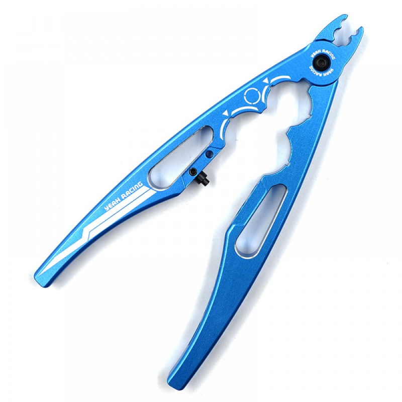 Yeah Racing Aluminium Multifunktionszange Blau für Dämpfer und Spurstangen