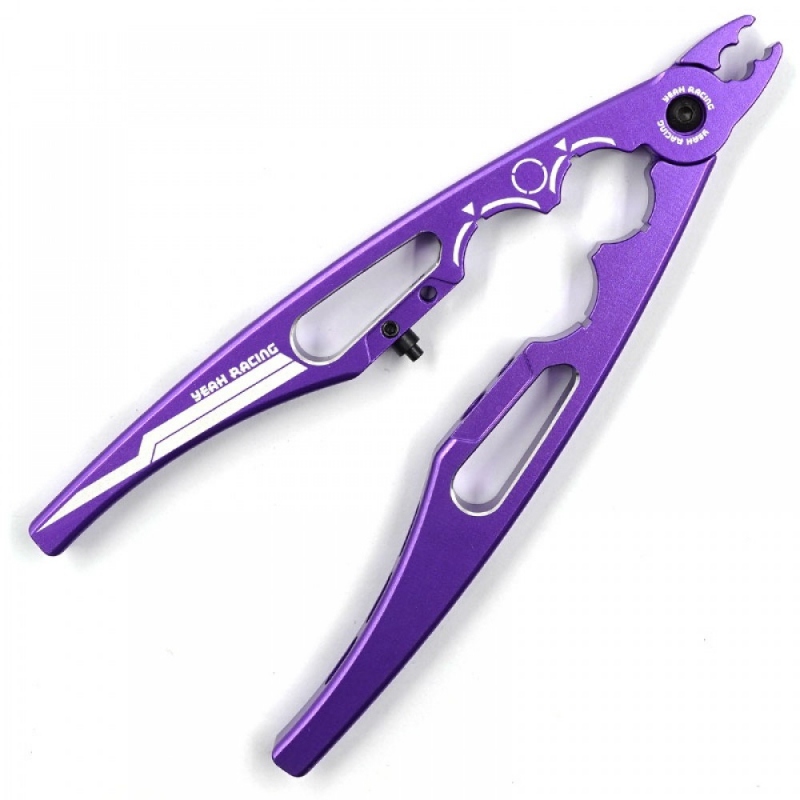 Yeah Racing Aluminium Multifunktionszange Purple für Dämpfer und Spurstangen
