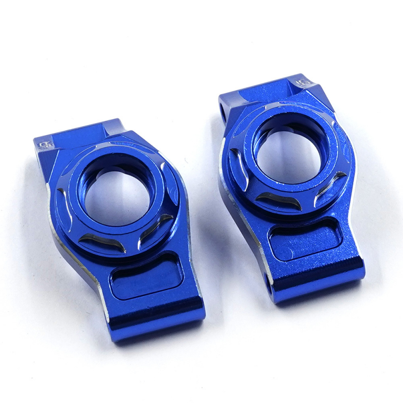 Yeah Racing Aluminuum C Hub Set hinten Blau für Traxxas Mini Maxx