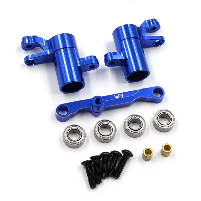 Yeah Racing Aluminium Lenkung Set Blau für Traxxas Mini Maxx