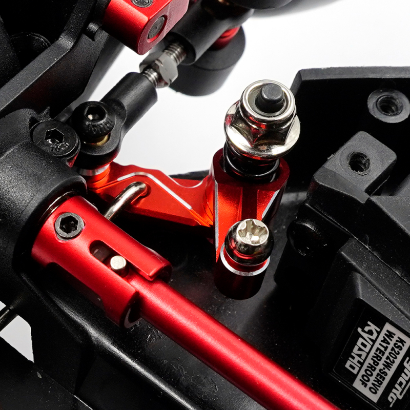 Yeah Racing Aluminum Steering Arm w/Adjustable Steering Tie-Rod Set For Kyosho Fazer Mk2