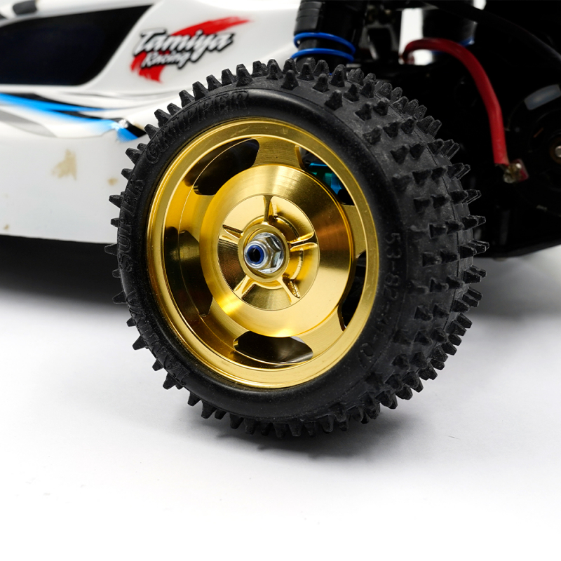 Yeah Racing Aluminum CNC Rim Set (2WD) For Tamiya DT-02 DT-03 Super Astute Sand Rover 2011