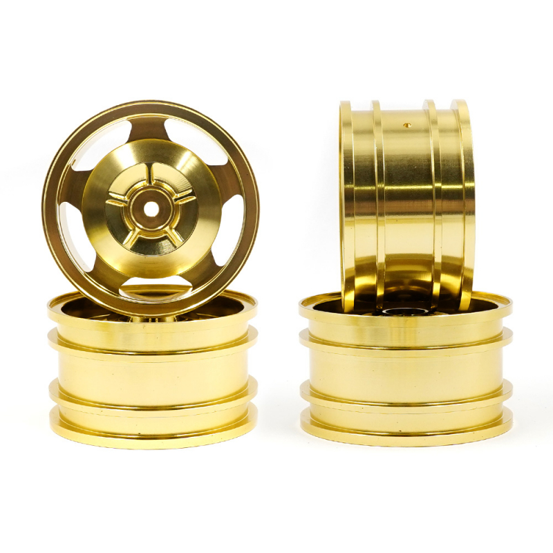 Yeah Racing Aluminum CNC Rim Set (4WD) For Tamiya TT-02B Top Force Super Avante (TD4)