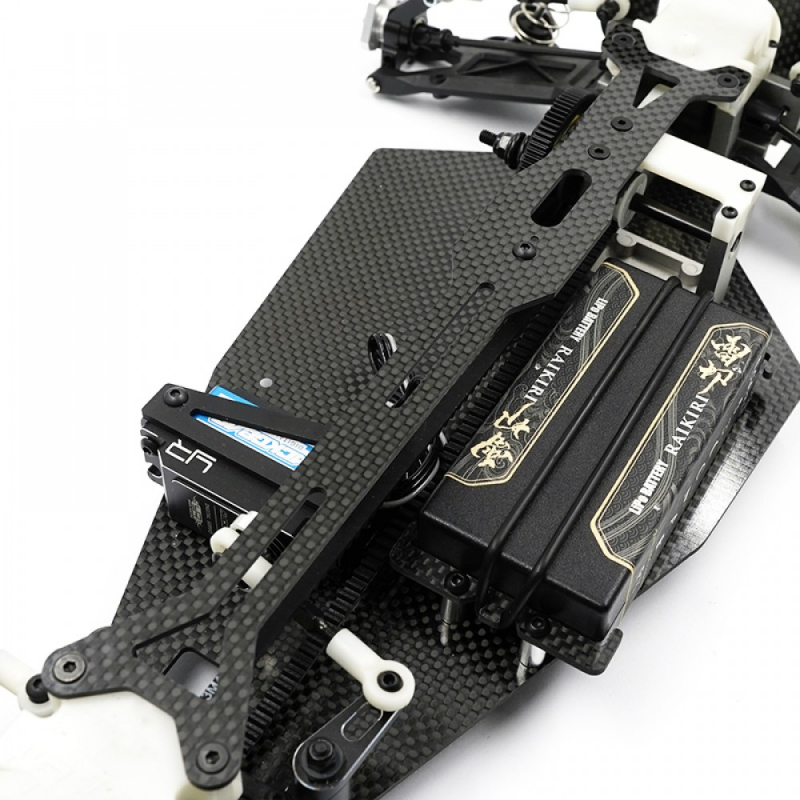 Yeah Racing 2.0mm Graphite Upper Deck für Yokomo Super Dog Fighter Works 91