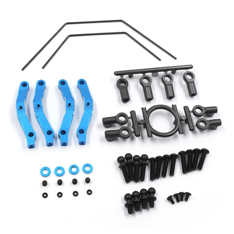 Yeah Racing Aluminium Upper Arm w Roll Bar Mount für Tamiya TT-02SRX