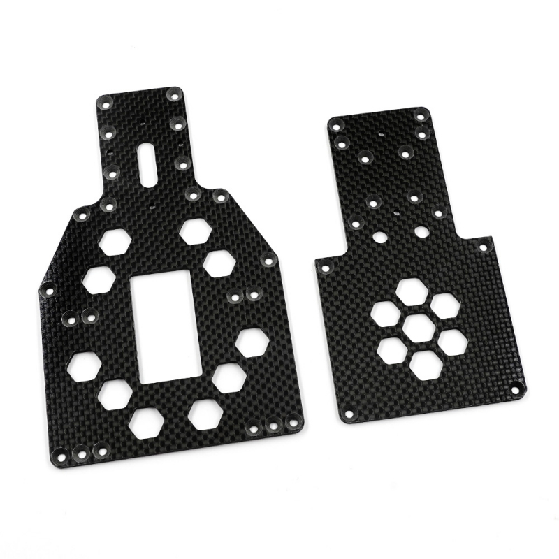 Yeah Racing Graphit 2,5 mm Chassis für Kyosho Fazer D2 FZD2