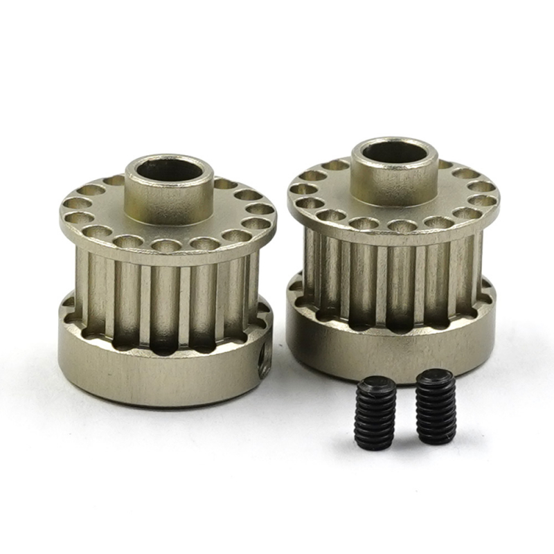 Yeah Racing Aluminum 7075 Pulley 2pcs For Team Associated RC10 4WD