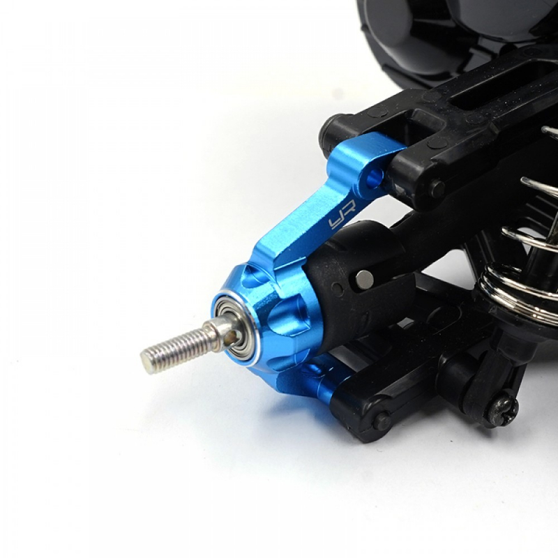 Yeah Racing Aluminium Radträger hinten 2 Grad für Tamiya DT-04