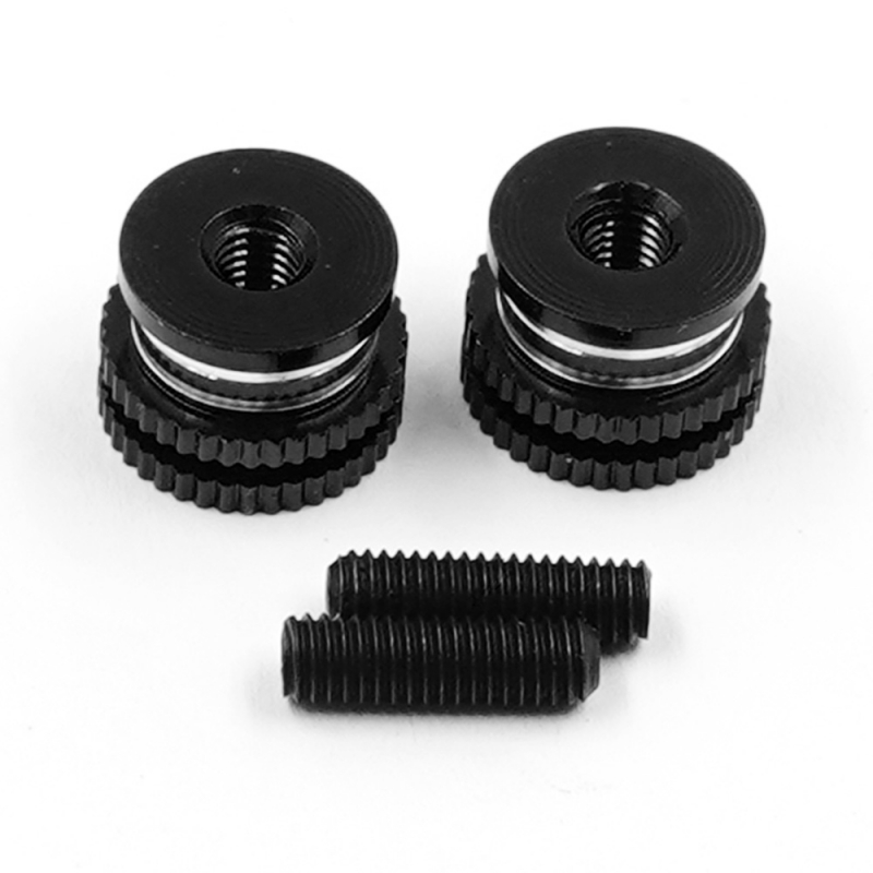 Yeah Racing Aluminium M3 Twist Nut Schwarz