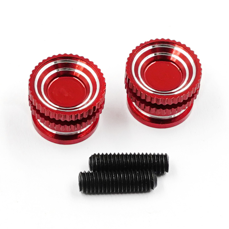 Yeah Racing Aluminium M3 Twist Nut Rot