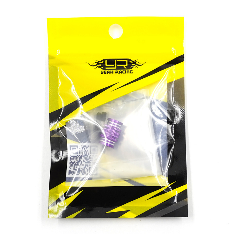 Yeah Racing Aluminium M3 Twist Nut Purple