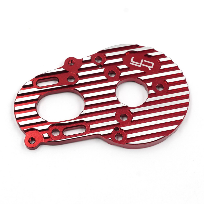 Preview: Yeah Racing Alu-Motorhalterungsplatte m. mehreren Winkeln und Lüfter für Kyosho Fazer D2 FZD2