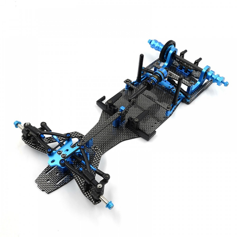 Preview: Yeah Racing Graphit Upgrade Set für Tamiya TRF104