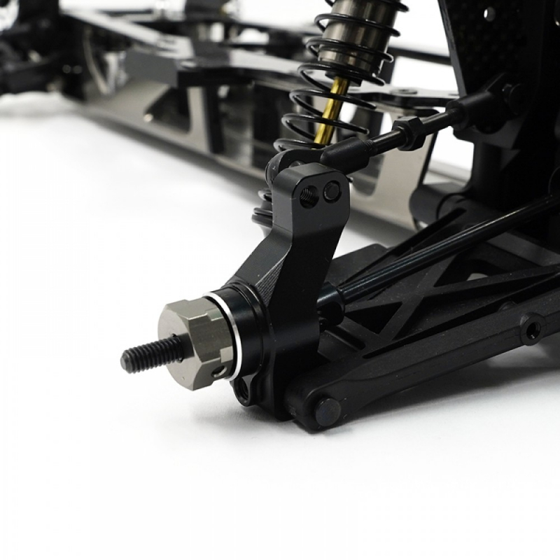 Yeah Racing Aluminum Essential Conversion Kit Black For Kyosho Ultima