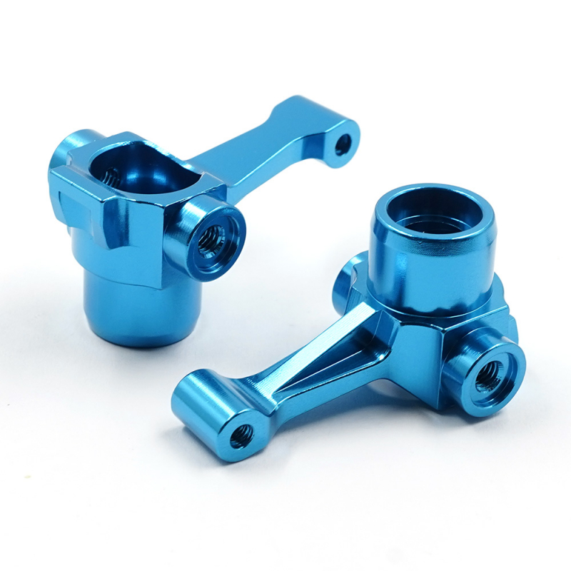 Yeah Racing Aluminum Front Knuckle For Tamiya WR02 WR02C TL-01 GF-01 G6-01 (Blue)