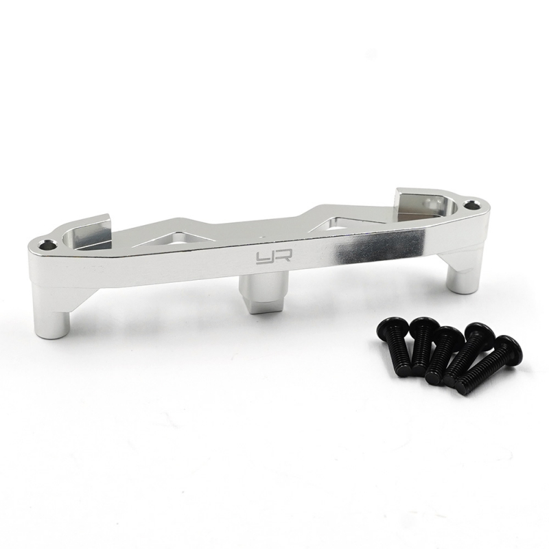 Yeah Racing Aluminium Dämpferhalterung vorne silber für Tamiya WR02C