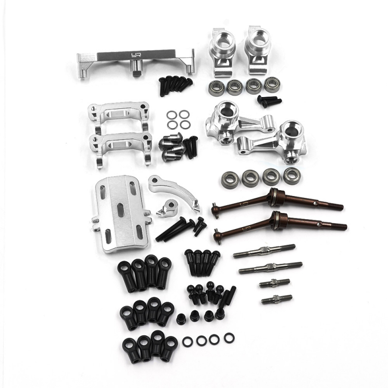 Yeah Racing Aluminum Essential Conversion Kit For Tamiya WR02C (Silver)