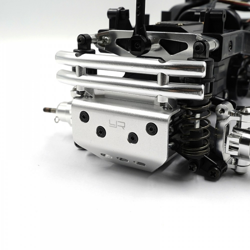 Preview: Yeah Racing Aluminum Essential Conversion Kit For Tamiya WR02C (Silver)