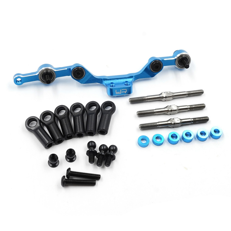 Yeah Racing Aluminium Lenkungs Set mit langer Spurstange für Tamiya TT-02 SR/SRX