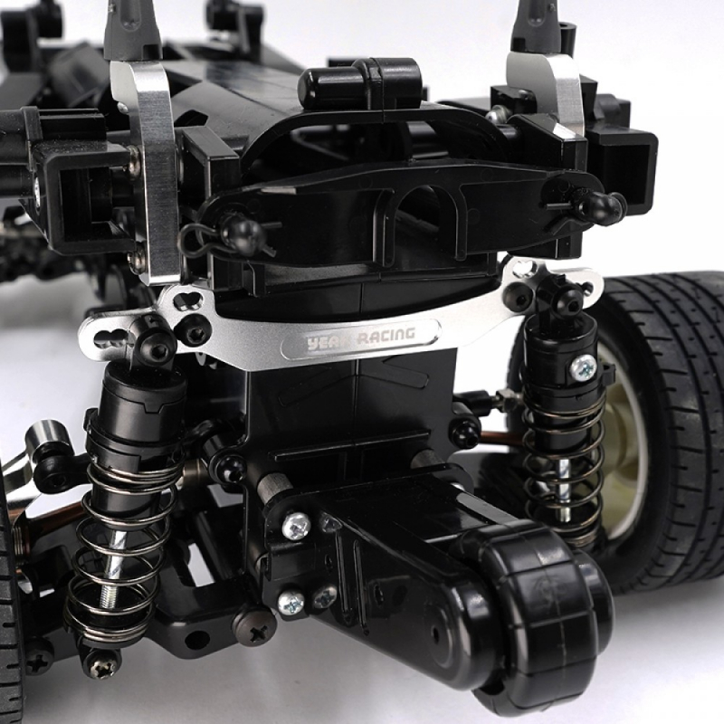 Preview: Yeah Racing Aluminum Rear Shock Tower For Tamiya WR02C GF-01(Silver)