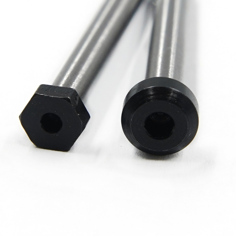 Preview: Yeah Racing Edelstahl Aufhängungsarmstift mit Kingpin Set für Team Associated RC10 2WD