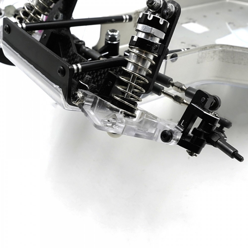 Preview: Yeah Racing Edelstahl Aufhängungsarmstift mit Kingpin Set für Team Associated RC10 2WD