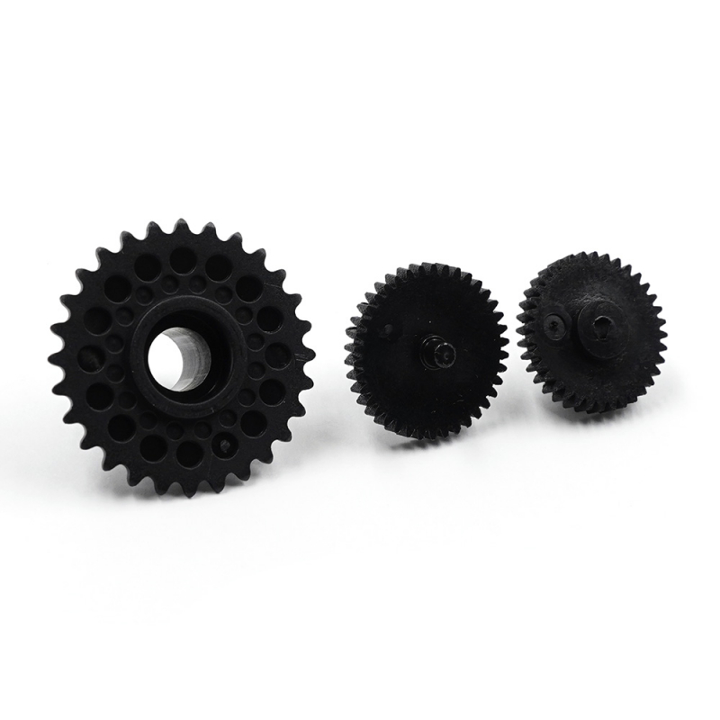 Preview: Yeah Racing Nylon-Carbonfaser Zahnrad RitzelSet für Kyosho 1/8 Motorrad