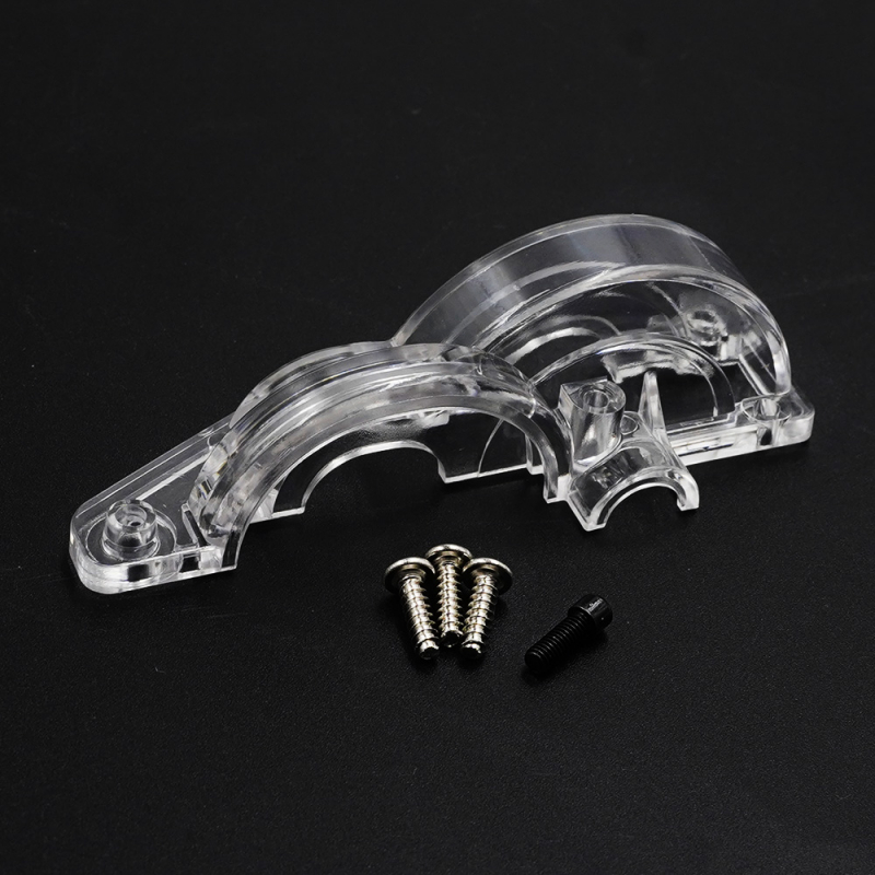 Xtra Speed transparenter Kunststoff Hauptzahnrad-Abdeckung für Tamiya TT-02 Serie